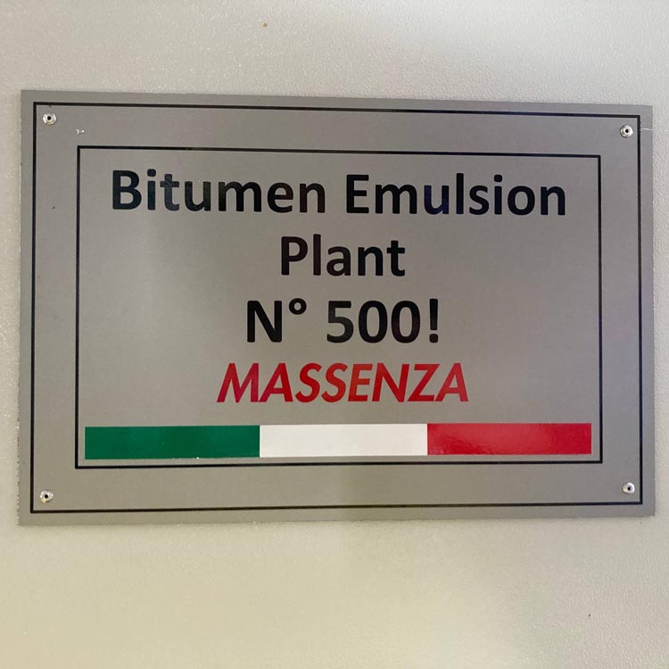 500-я битумно-эмульсионная установка MASSENZA