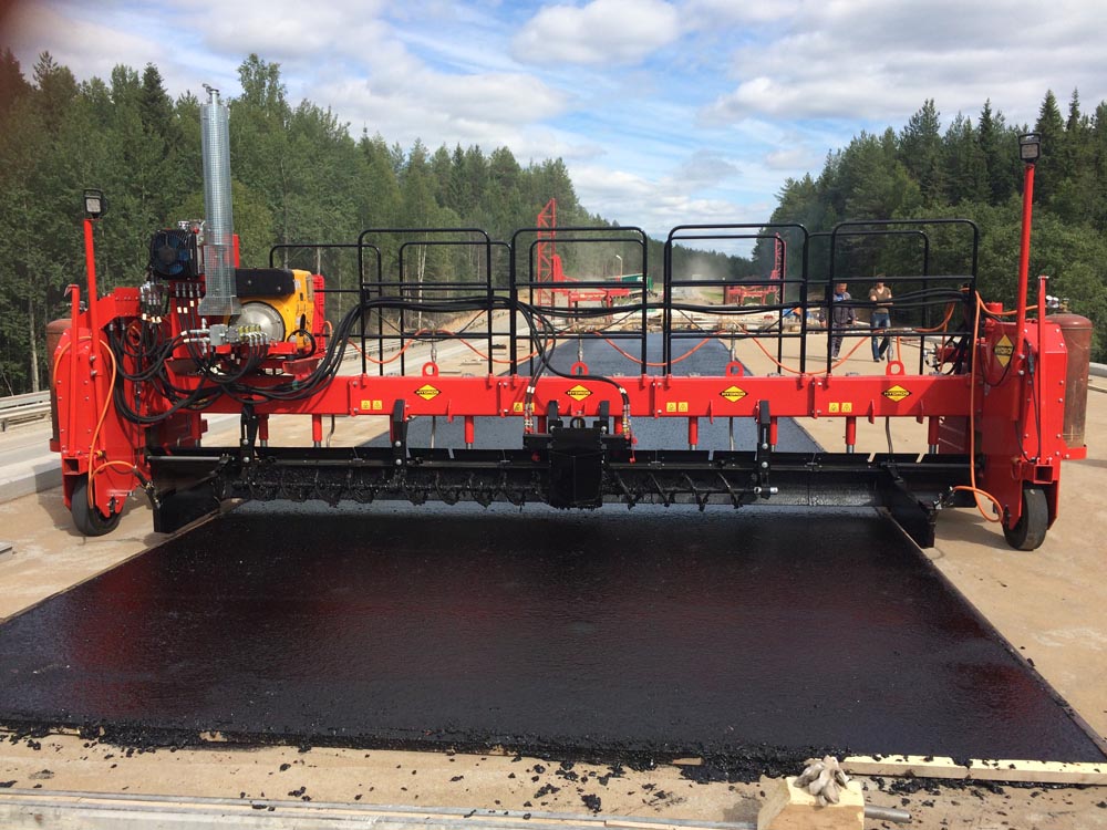 Укладчик литого асфальта RAL 5000