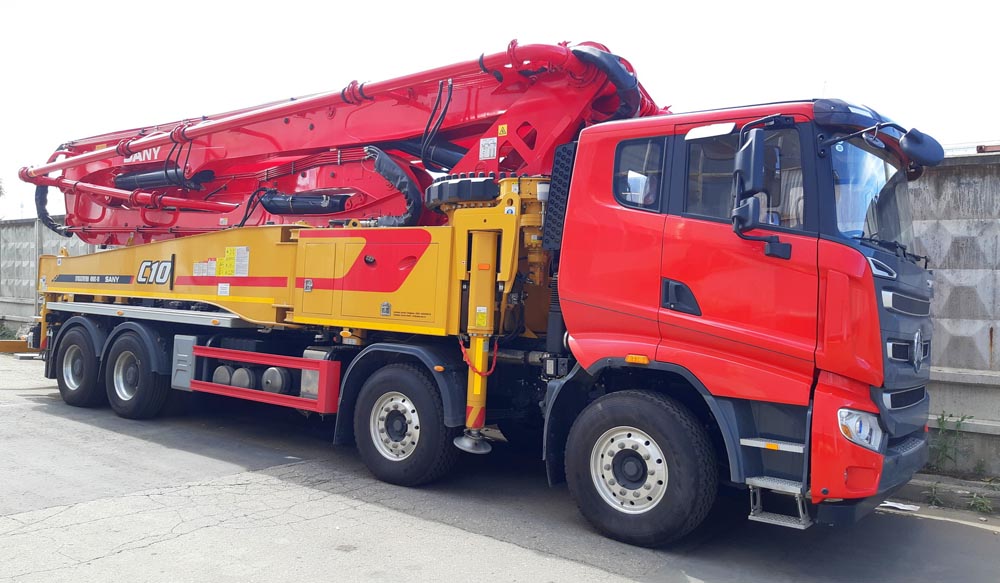 Автобетононасосы SANY SY49 8x4
