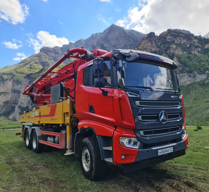 Автобетононасосы  SANY SY37 6x4